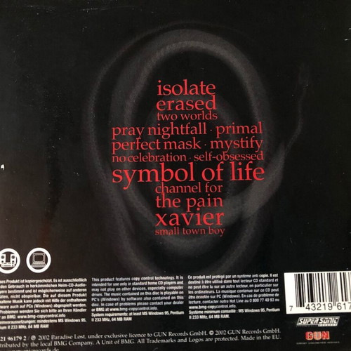 Paradise Lost Symbol of Life Limited Edition Digipak like new