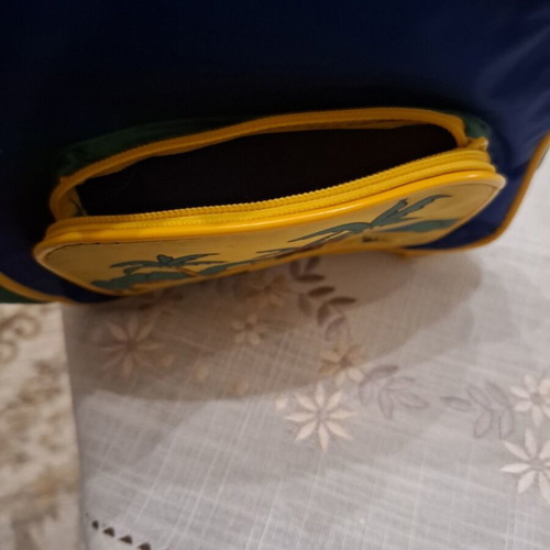 Children's backpack like new, colorful with designs