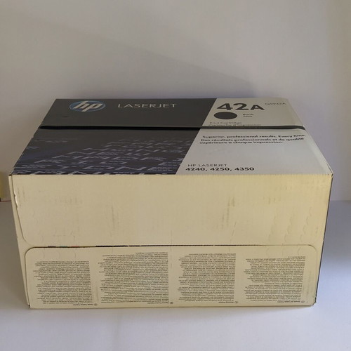 Toner LaserJet 42A for HP 4240 4250 4350 printers new