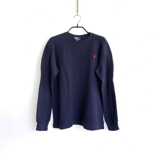 Polo by Ralph Lauren Kids Long-Sleeve Blue Jumper Size L 14-16 Years Used