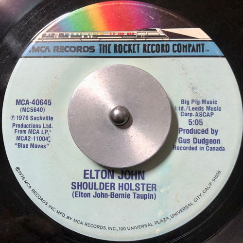 Elton John Sorry Seems To Be The Hardest Word 7" vinyl single used, pop