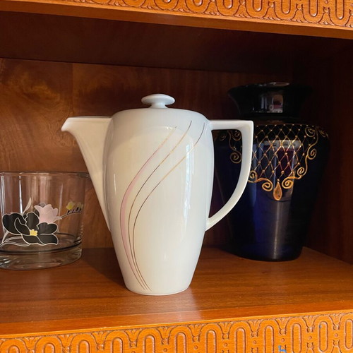 Art Deco German porcelain teapot like new vintage