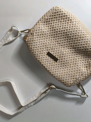 Small shoulder bag new, beige