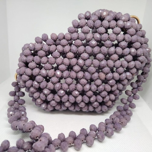 Τσάντα "Κριστάλ Λιουμπόβ" χειροποίητη, πολύχρωμη