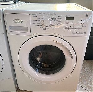 Πλυντηριο ρούχων 6kg whirlpool λειτουργεί κανονικα