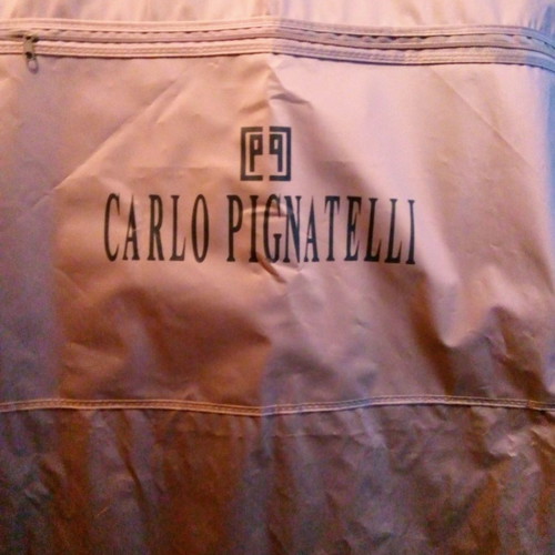 Italian Carlo Pignatelli men's suit used, size L, black
