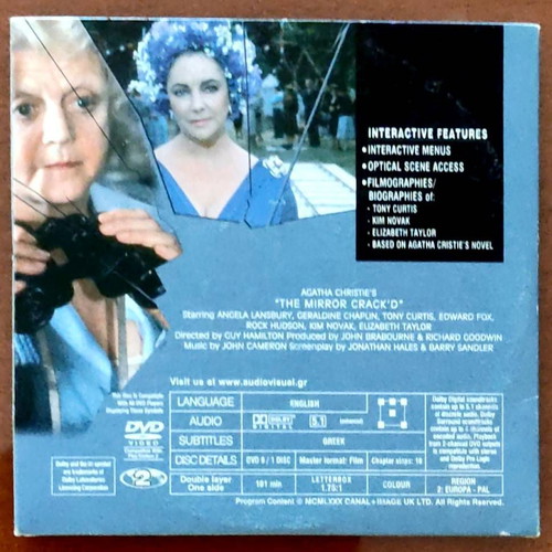 The Mirror Crack'd DVD like new, crime adventure