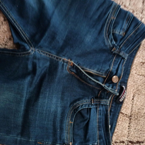 Men's denim pants like new, thick fabric, blue