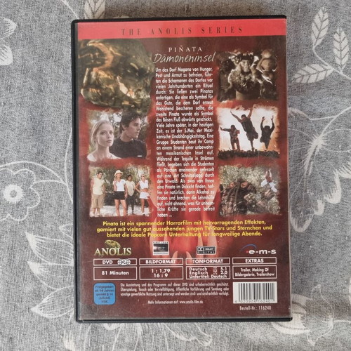 Piñata Dämoneninsel DVD like new, horror thriller