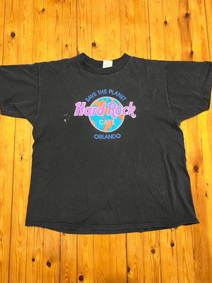 Hard Rock Cafe Orlando T-shirt used, size XL, black