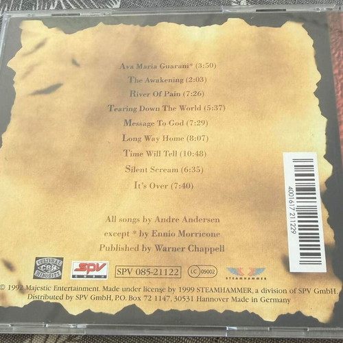 Royal Hunt Paradox CD used, metal