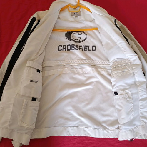 Crossfield summer jacket used size M L white