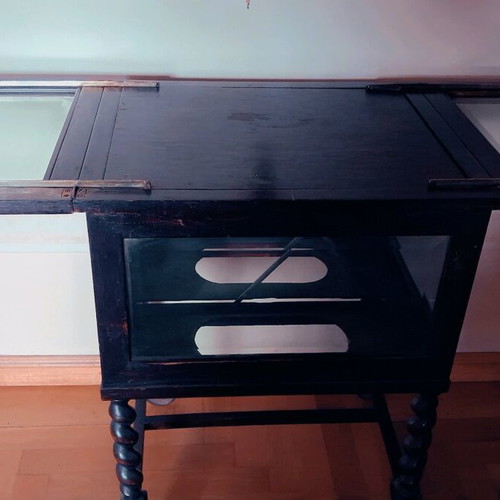 Vintage bar furniture like new, opens from top