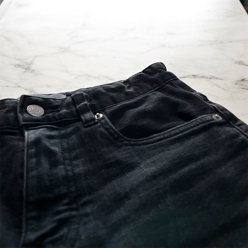 Calvin Klein boys' black slim straight jeans like new, age 12