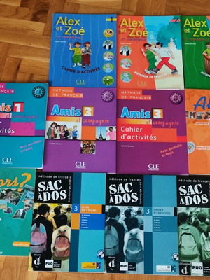 French books new, levels A1-B2