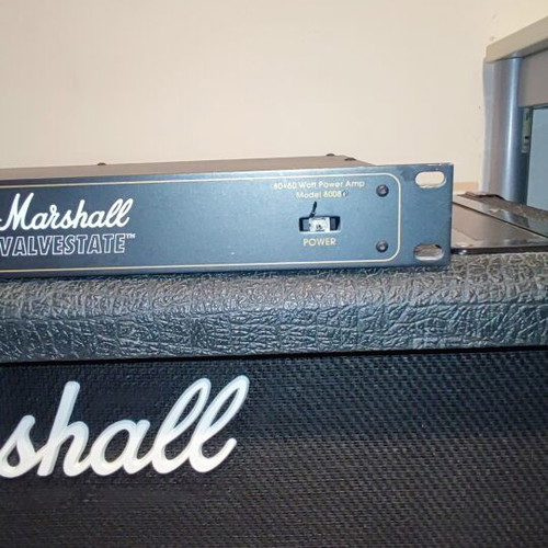 Marshall 1936 Lead 150W cabinet and Vabrestate 8008 280W amplifier like new