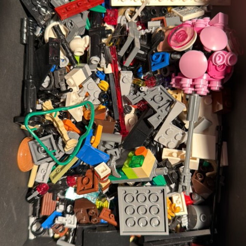Lego assorted pieces like new, about 0.5 kg
