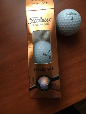 Titleist golf balls new, pack of 6