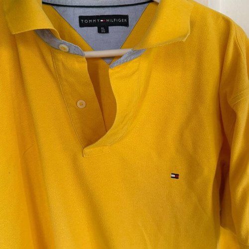 Tommy Hilfiger Polo shirt XL like new, yellow