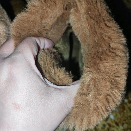 Fur boots brown size 40 like new