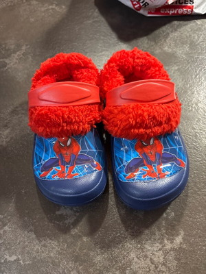 Spiderman slippers new condition