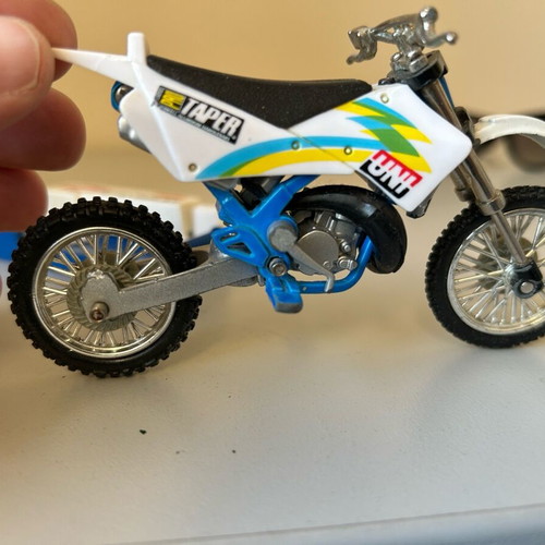 Metal miniature motorcycle used, amazing rare model
