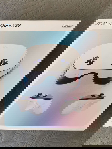 Meta Quest 3S 256GB - Закупен на 22 февруари 2025 г. с фактура за покупка! / НОВА ОФЕРТА