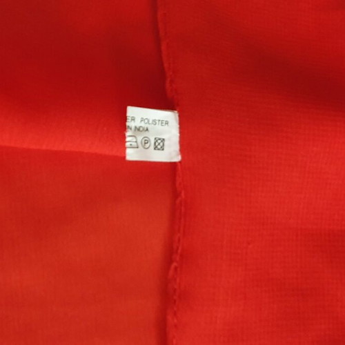 Red pareo new, approx. 1.60m x 0.50m