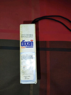 Dixan transistor radio used, functional