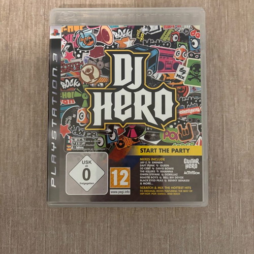 DJ Hero PlayStation 3 European used complete