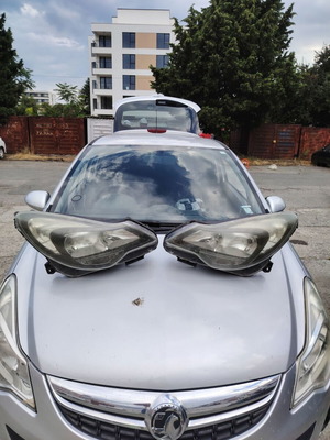 Opel Corsa 1.2 headlights like new, set of 2, 2010-2012