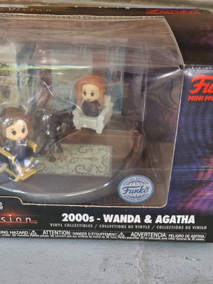 Funko Pop! Mini Moments Marvel WandaVision 2000s Wanda & Agatha new