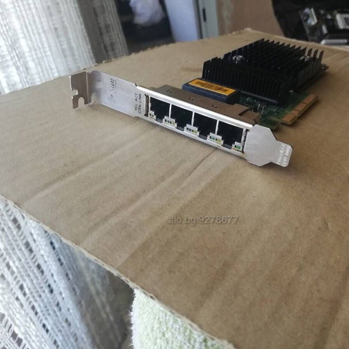 Sun ATLS1QGE PCI-Express x8 Quad Gigabit Ethernet Adapter Card used
