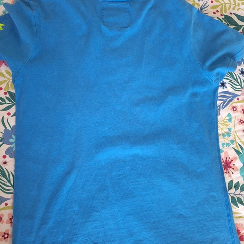 Superdry men's t-shirt large blue like new