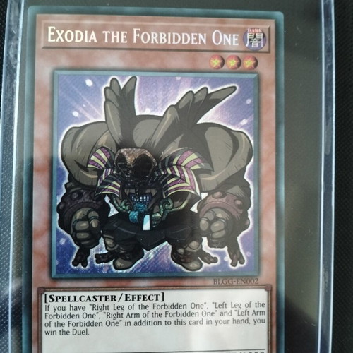 Exodia The Forbidden One Battles of Legend Glorious Gallery card new