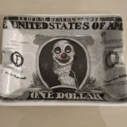 DPR One Fuckin’ Dolla limited edition porcelain ashtray 2010