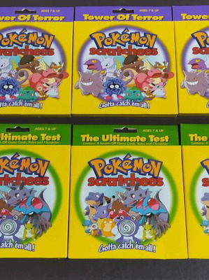 Pokemon Scratchees new, sealed