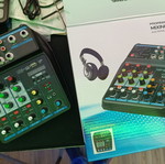 Επαγγελματική Mixing Κονσόλα 4 καναλιών καινούργια με USB/mp3 και εφέ