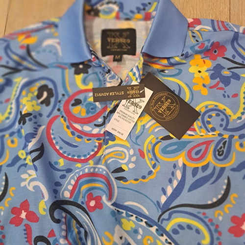 Verse9polo men's t-shirt new, size M