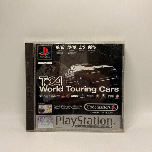 Toca World Touring Cars PlayStation PS1 used game