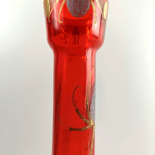 Antique François-Théodore Legras Art Nouveau Vase like new
