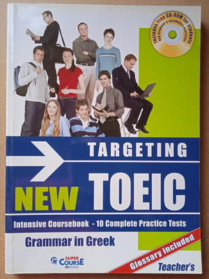 Targeting New TOEIC Teacher's book like new with glossary