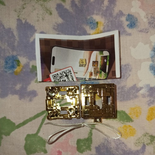Golden Block VC399 Minecraft Kinder Joy figure new