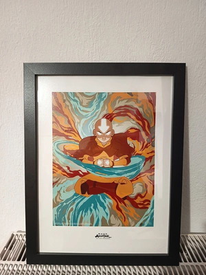 Avatar The Last Airbender κορνιζαριστό εκτύπωμα τέχνης