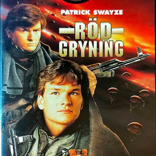 Red Dawn DVD ταινία δράσης με Patrick Swayze, αγγλικοί υπότιτλοι