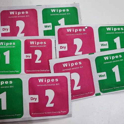 Wet Dry Wipes new, pack of 5 pieces