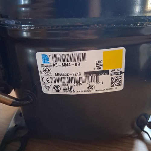 Motor for professional refrigerator new, freon operation