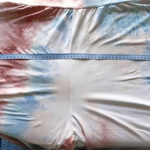 Emery Rose Shein Tie-Dye Wide-Leg Pants like new, multicolor