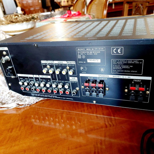 Sony STR-DE345 amplifier with Home Theater Speaker System SA-VE315 like new