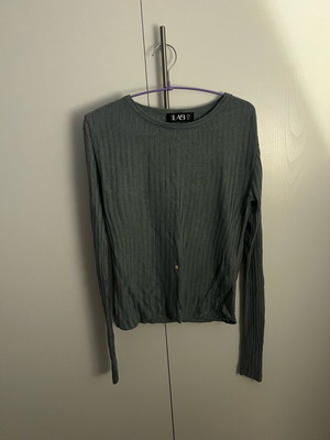 Lab Long Sleeve Blouse gray like new, No S/M